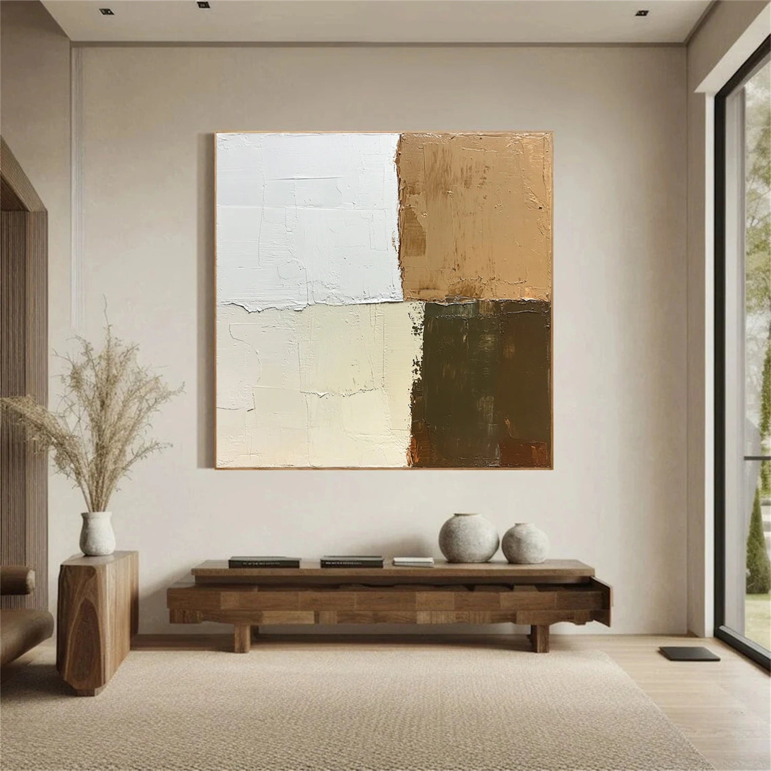 Abstract Textured Wall Art #VA236