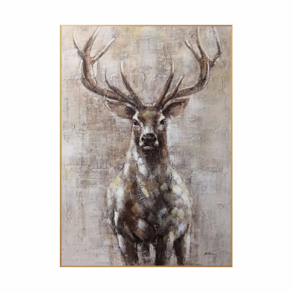 Abstract Animal Canvas Art #DW001