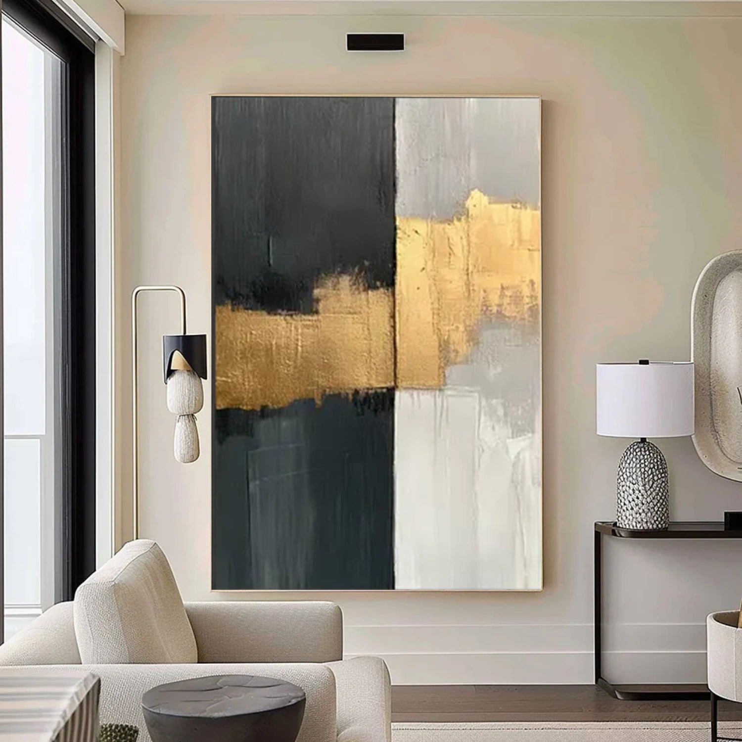 Minimalist Textured Canvas Art #WM129