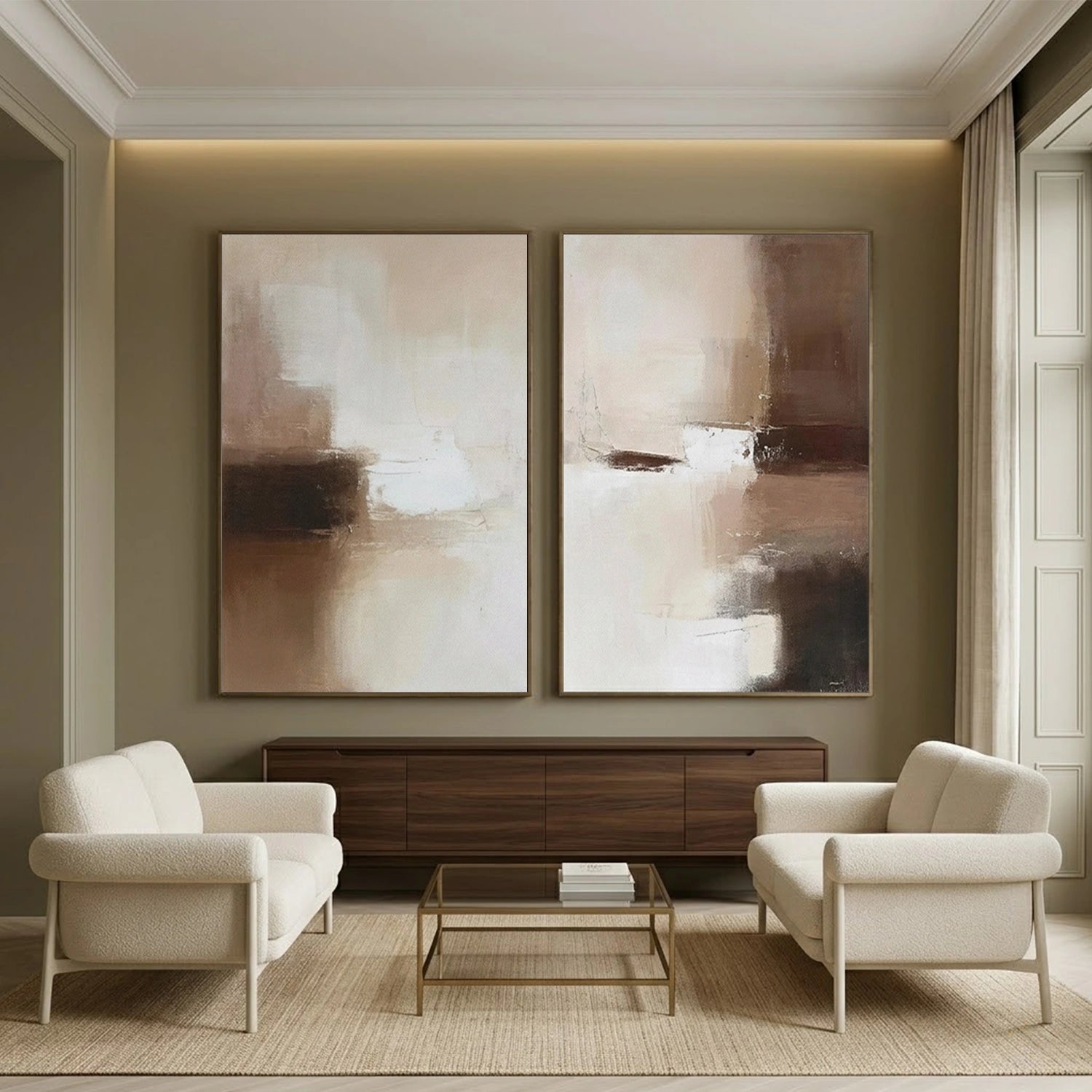Abstract Wall Art Set of 2 #VA298