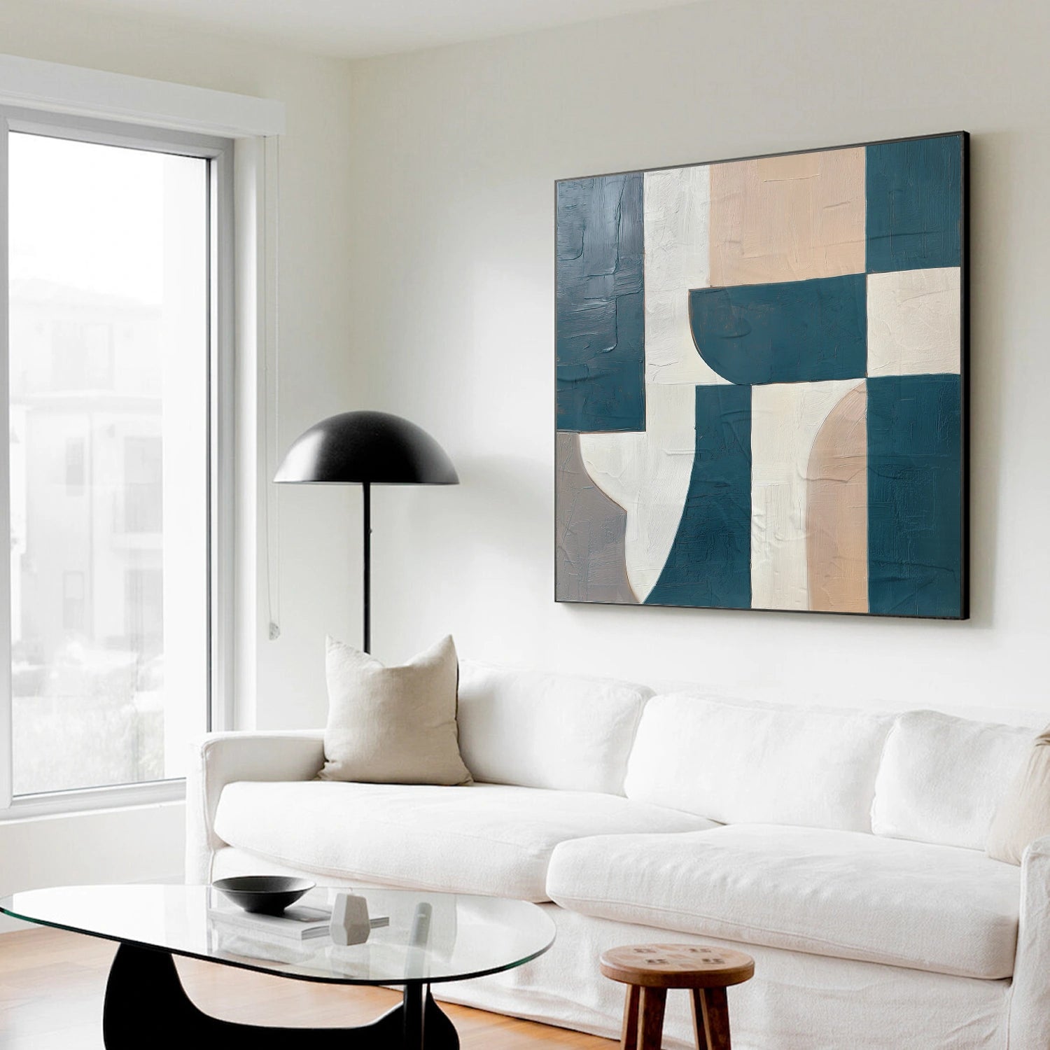 Abstract Textured Wall Art #VA187