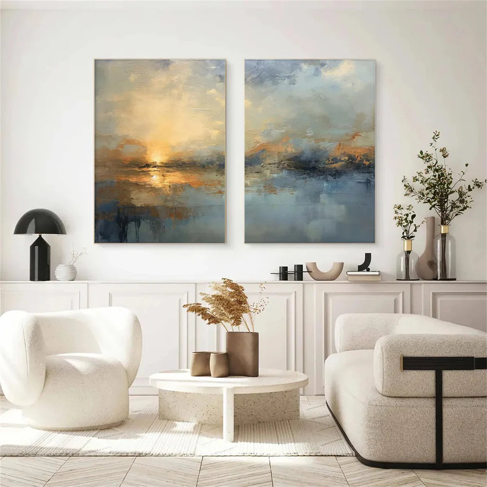 Abstract Wall Art Set of 2 #VA003