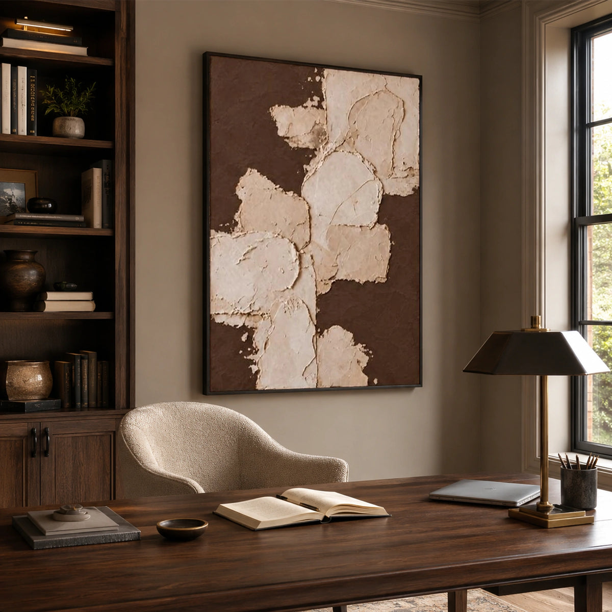 Abstract Textured Wall Art #VA358