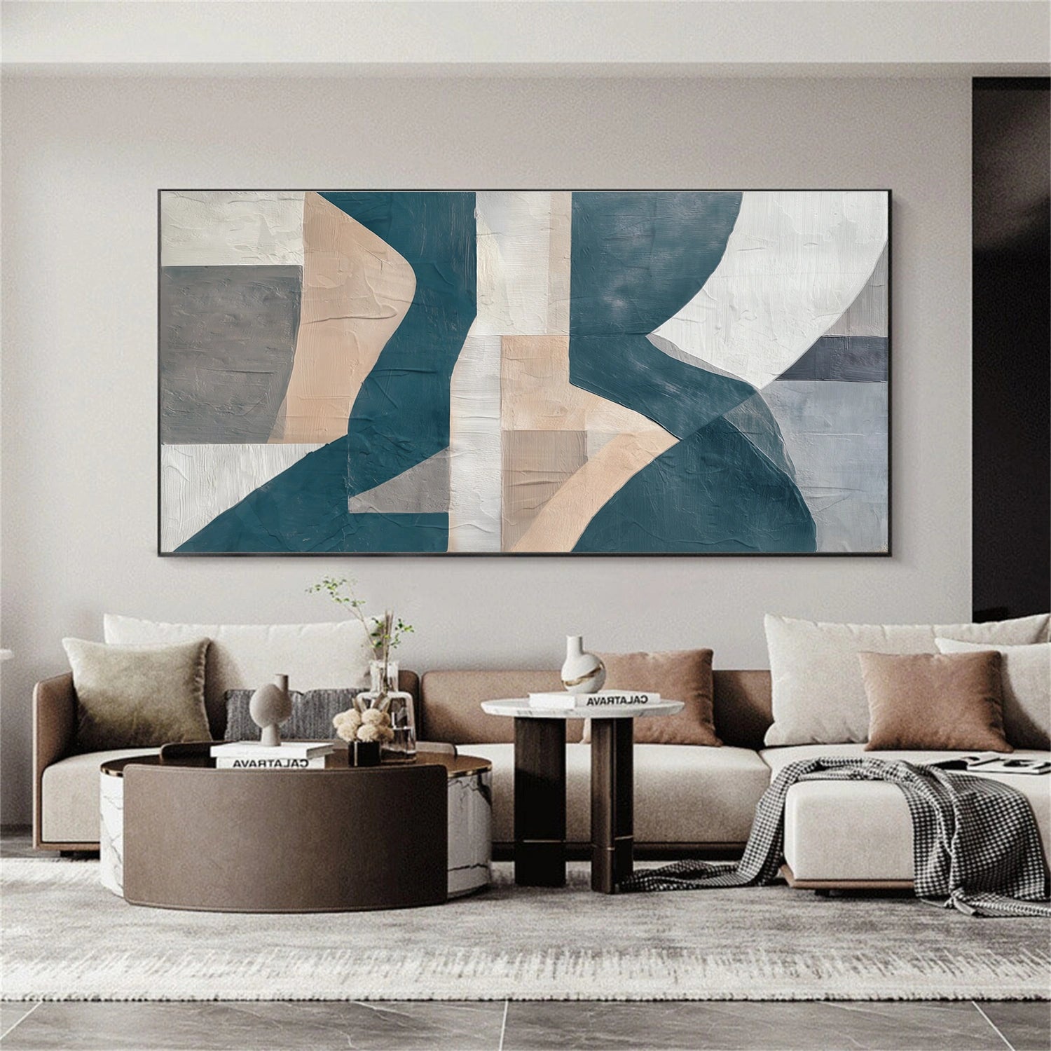 Abstract Textured Wall Art #VA184