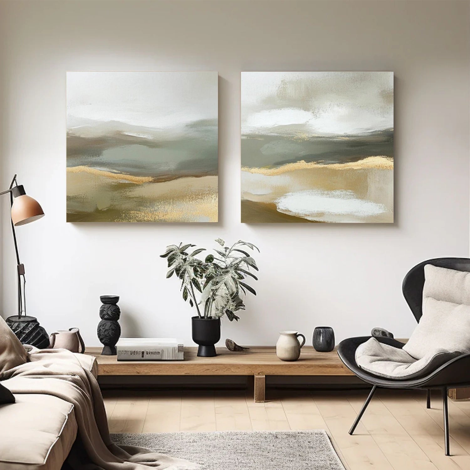 Abstract Wall Art Set of 2 #VA196