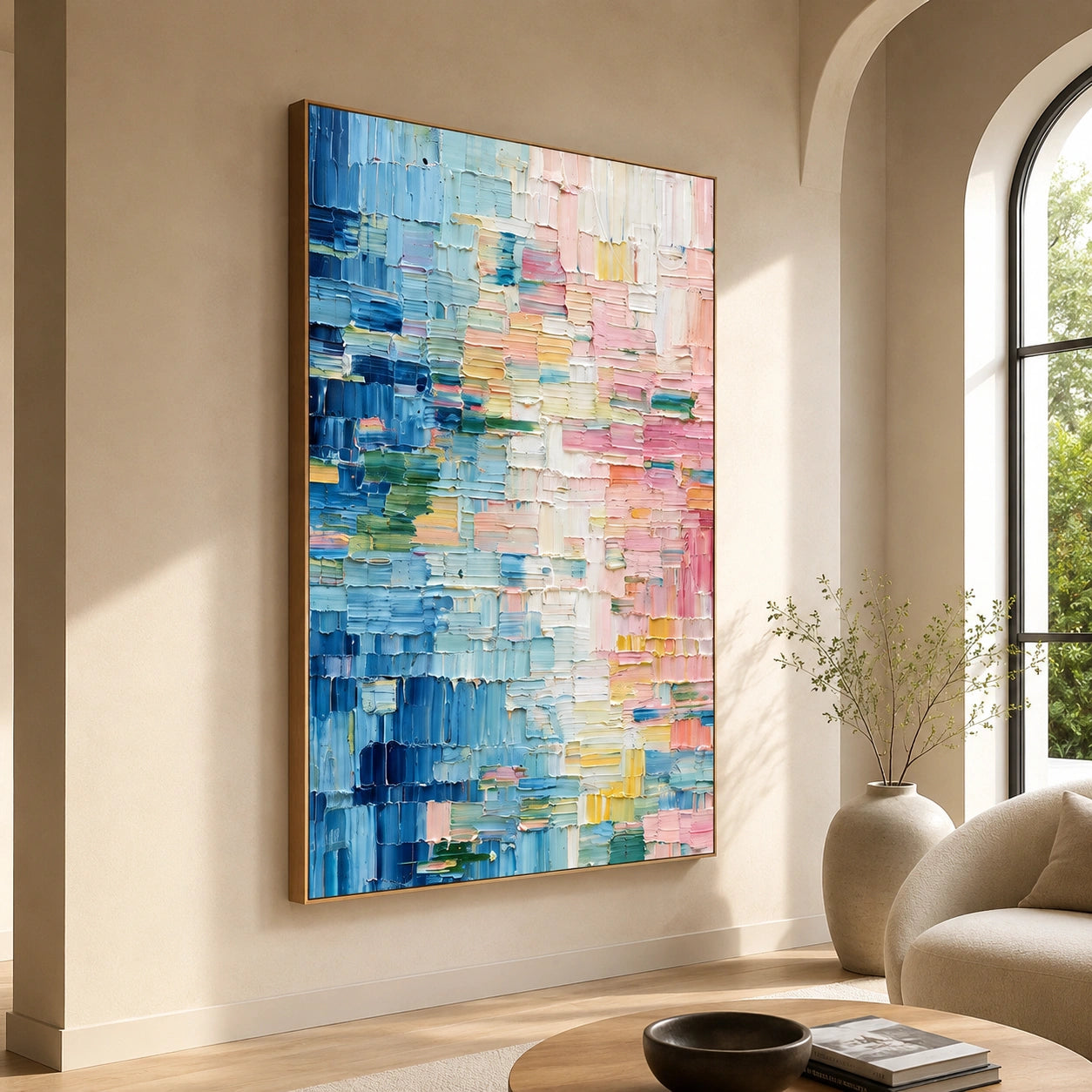 Abstract Textured Wall Art #VA334