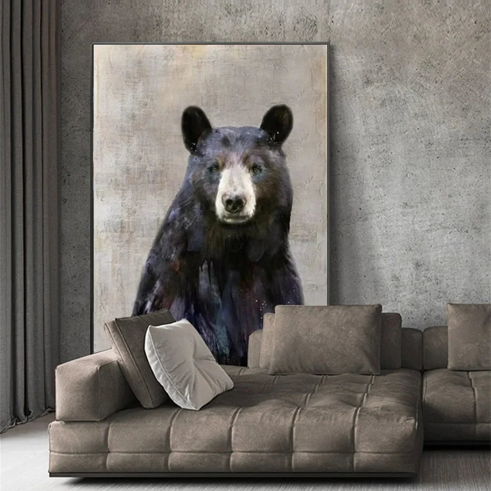 Abstract Animal Canvas Art #DW002