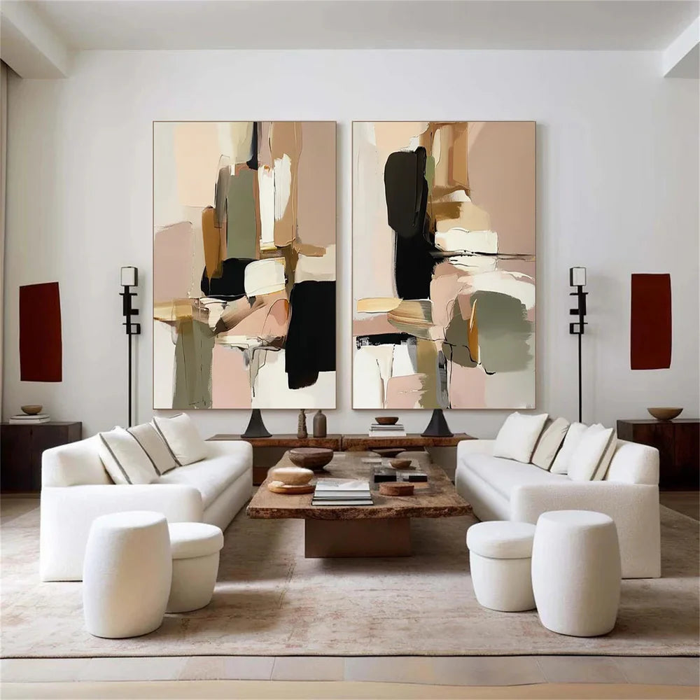Abstract Wall Art Set of 2 #VA028