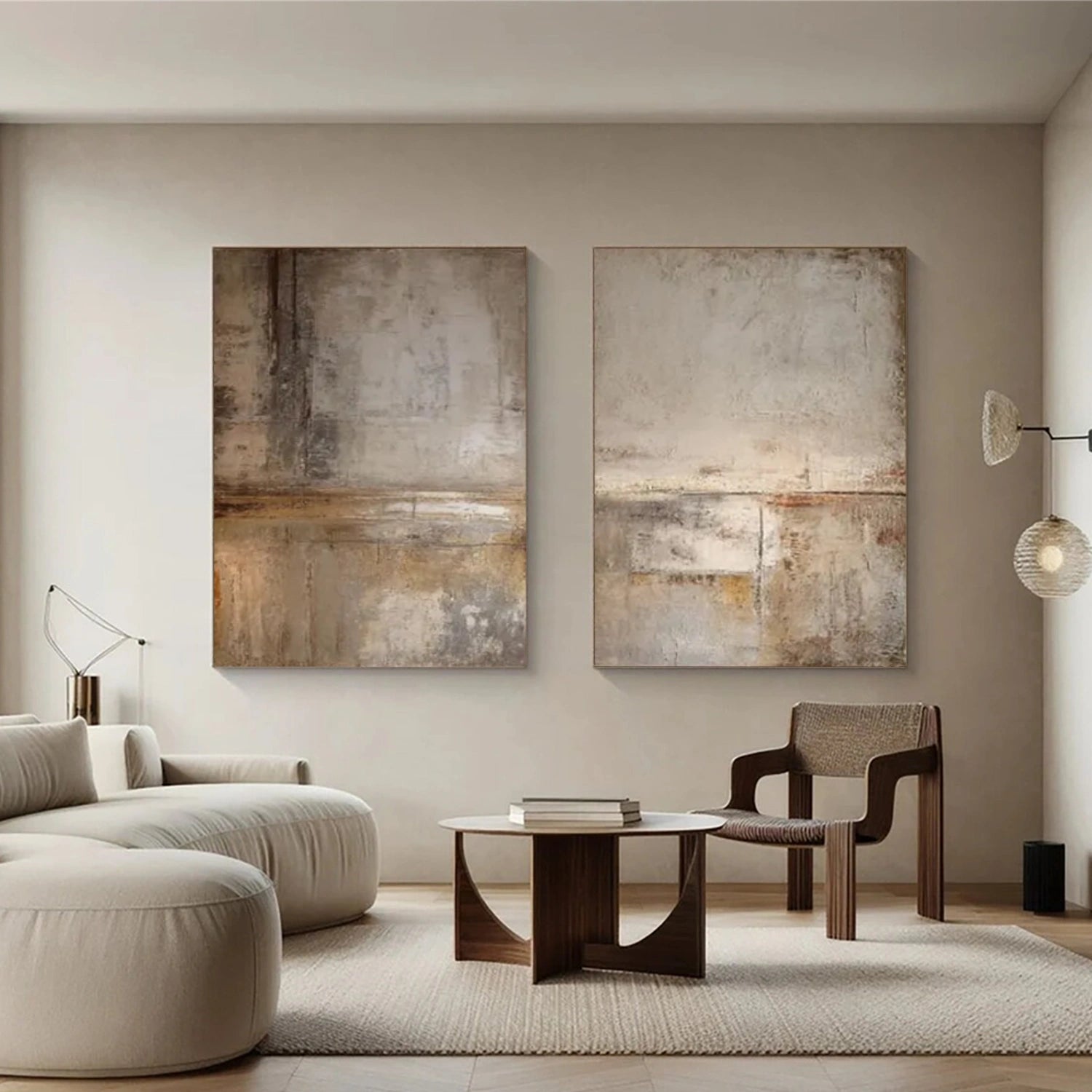 Wabi Sabi Wall Art Set of 2 #VS078