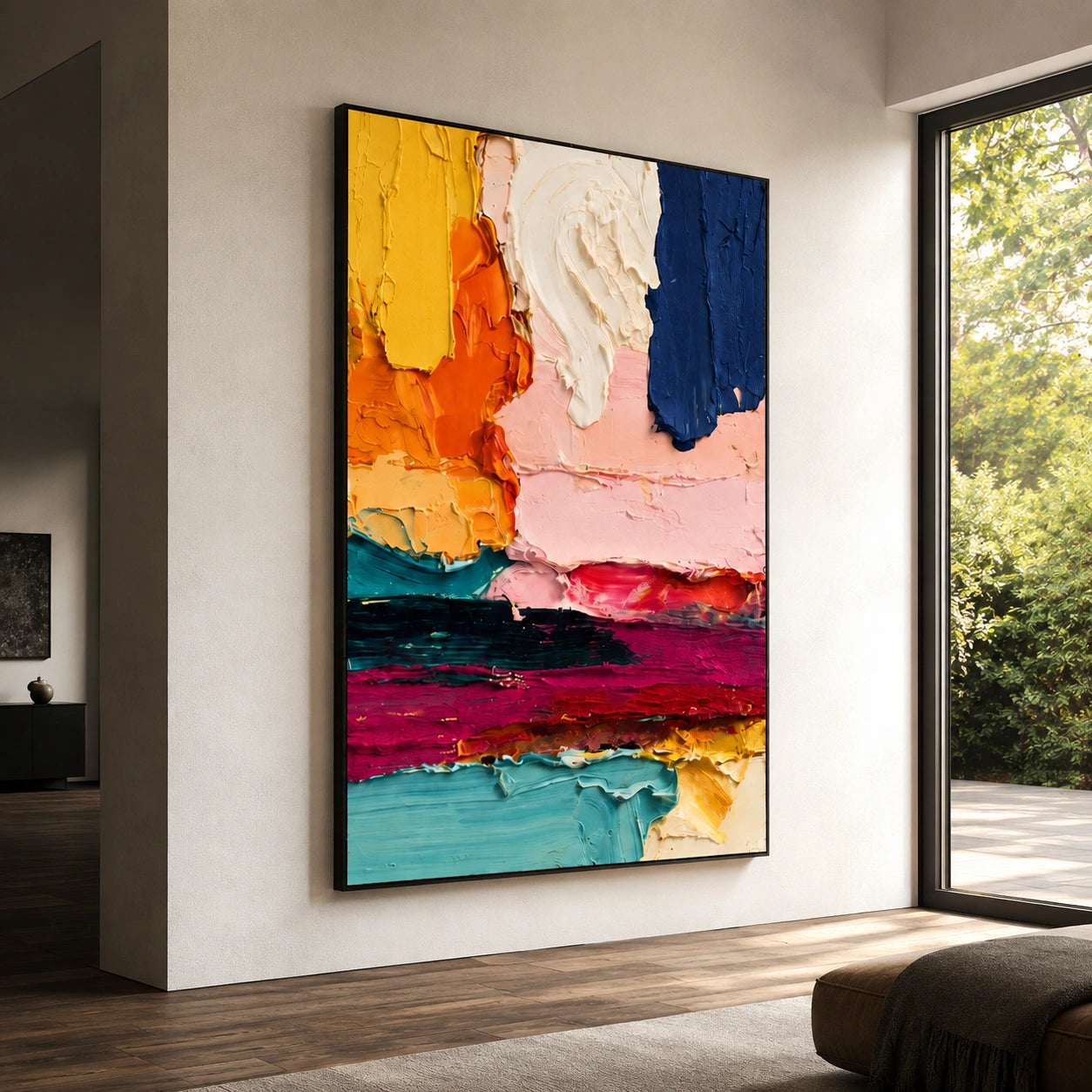 Abstract Textured Wall Art #VA332