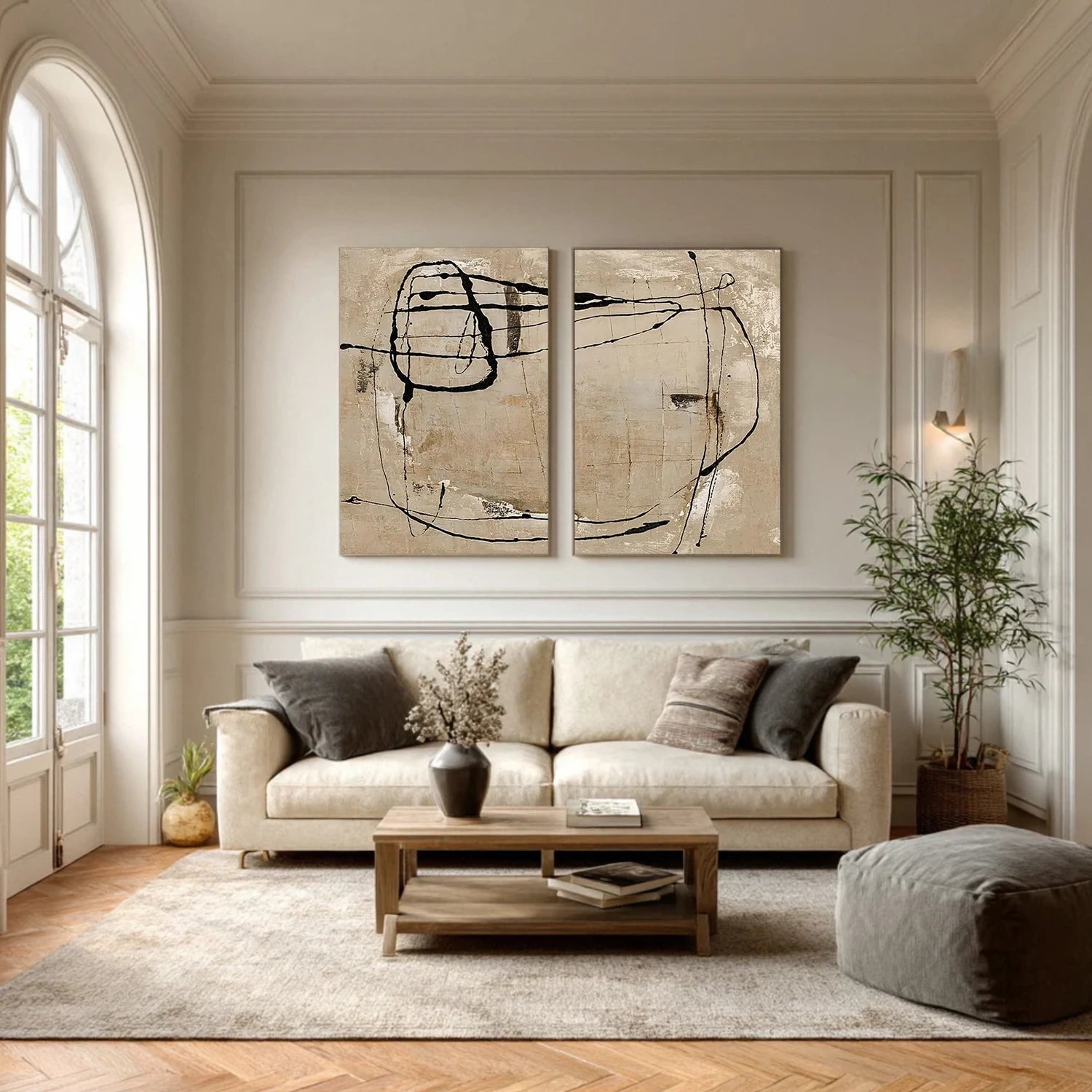 Wabi Sabi Wall Art Set of 2 #VS116