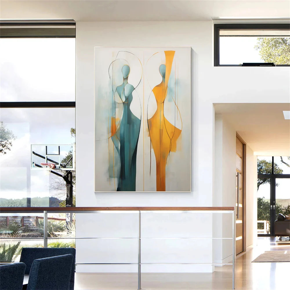 Contemporaty Abstract Minimalist Wall Art #CM002