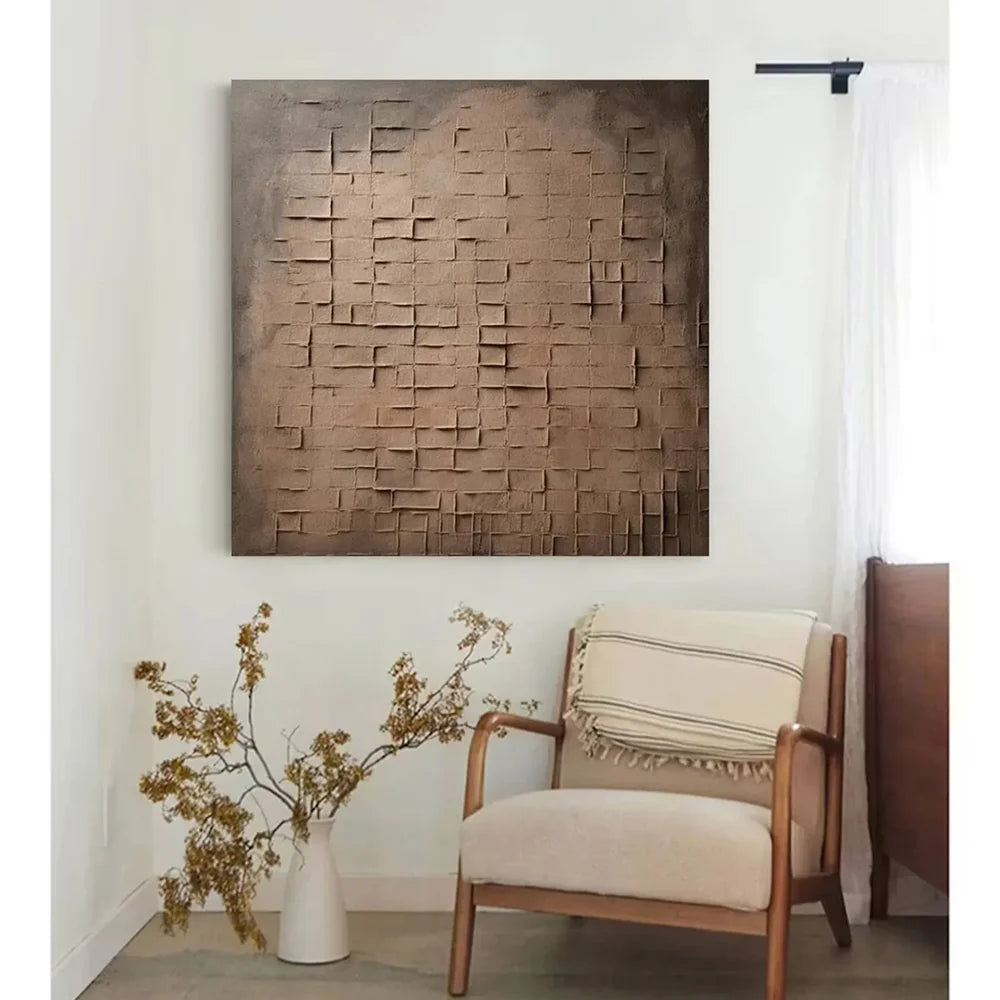 Wabi Sabi Textured Wall Art #VS061