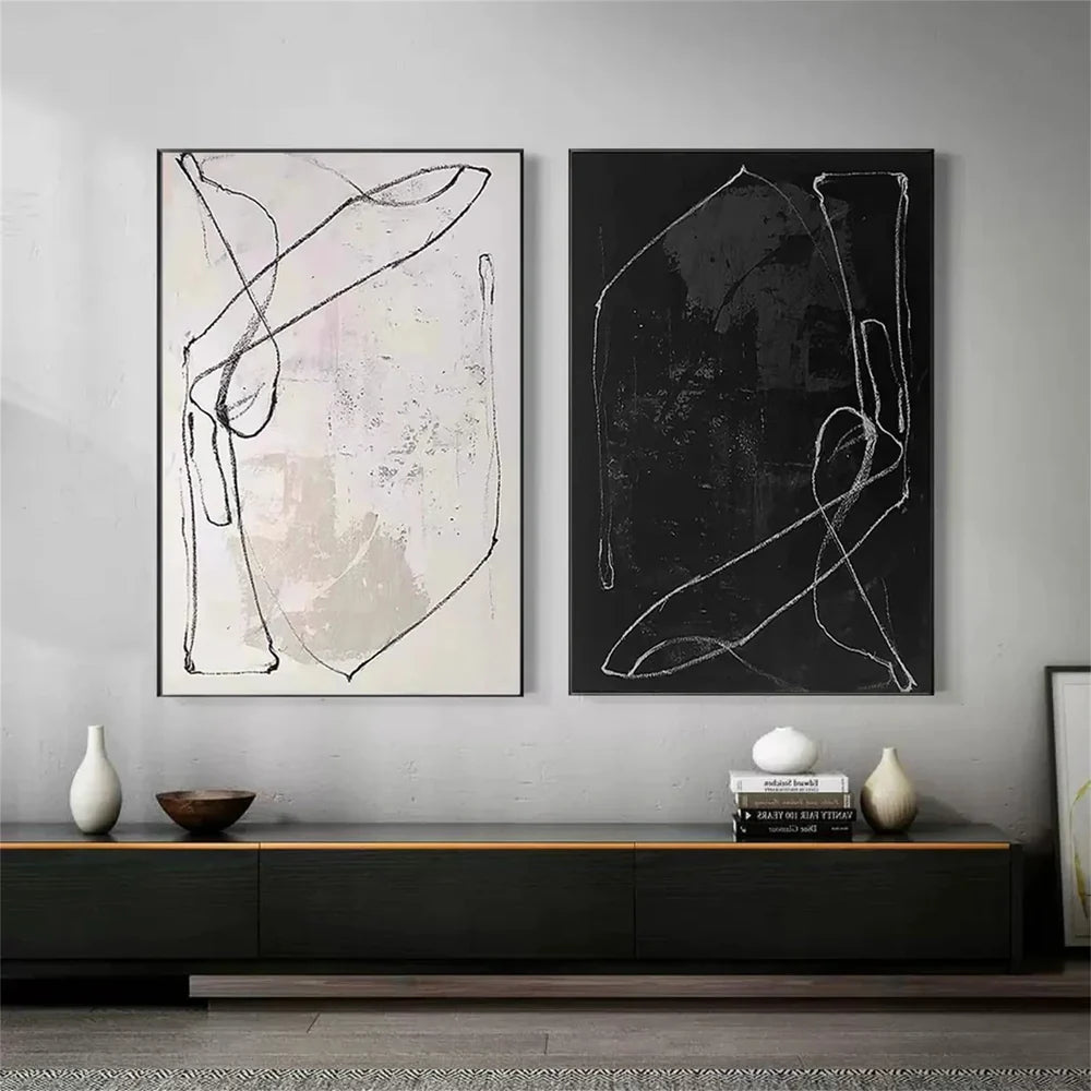 Wabi Sabi Wall Art Set of 2 #VS039