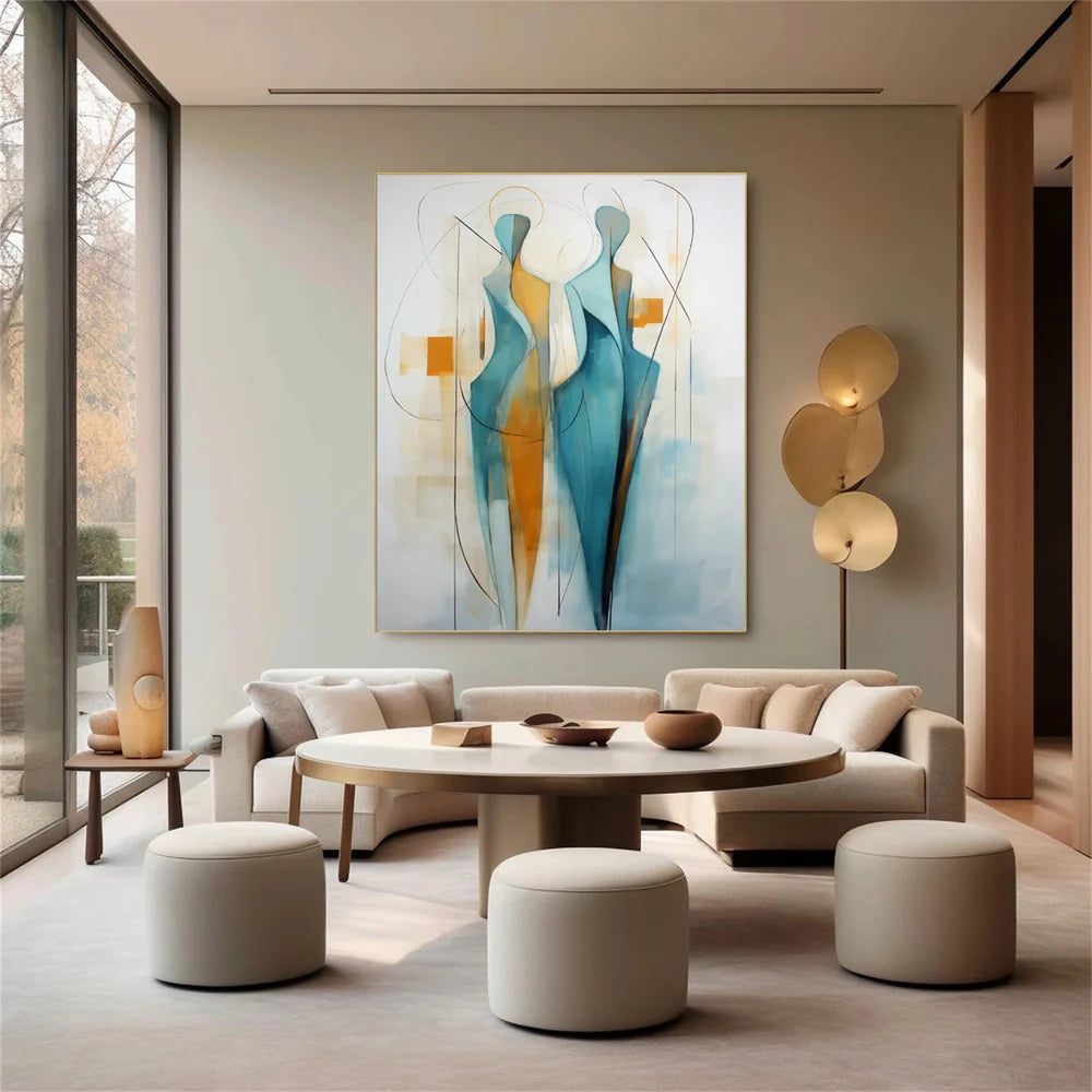 Contemporaty Abstract Minimalist Wall Art #CM004