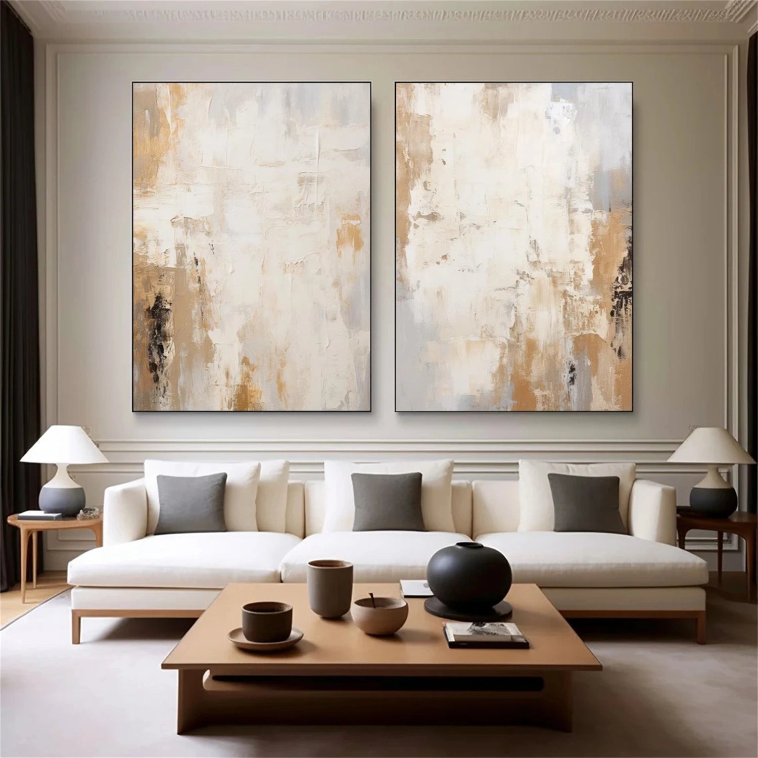 Abstract Wall Art Set of 2 #VA135