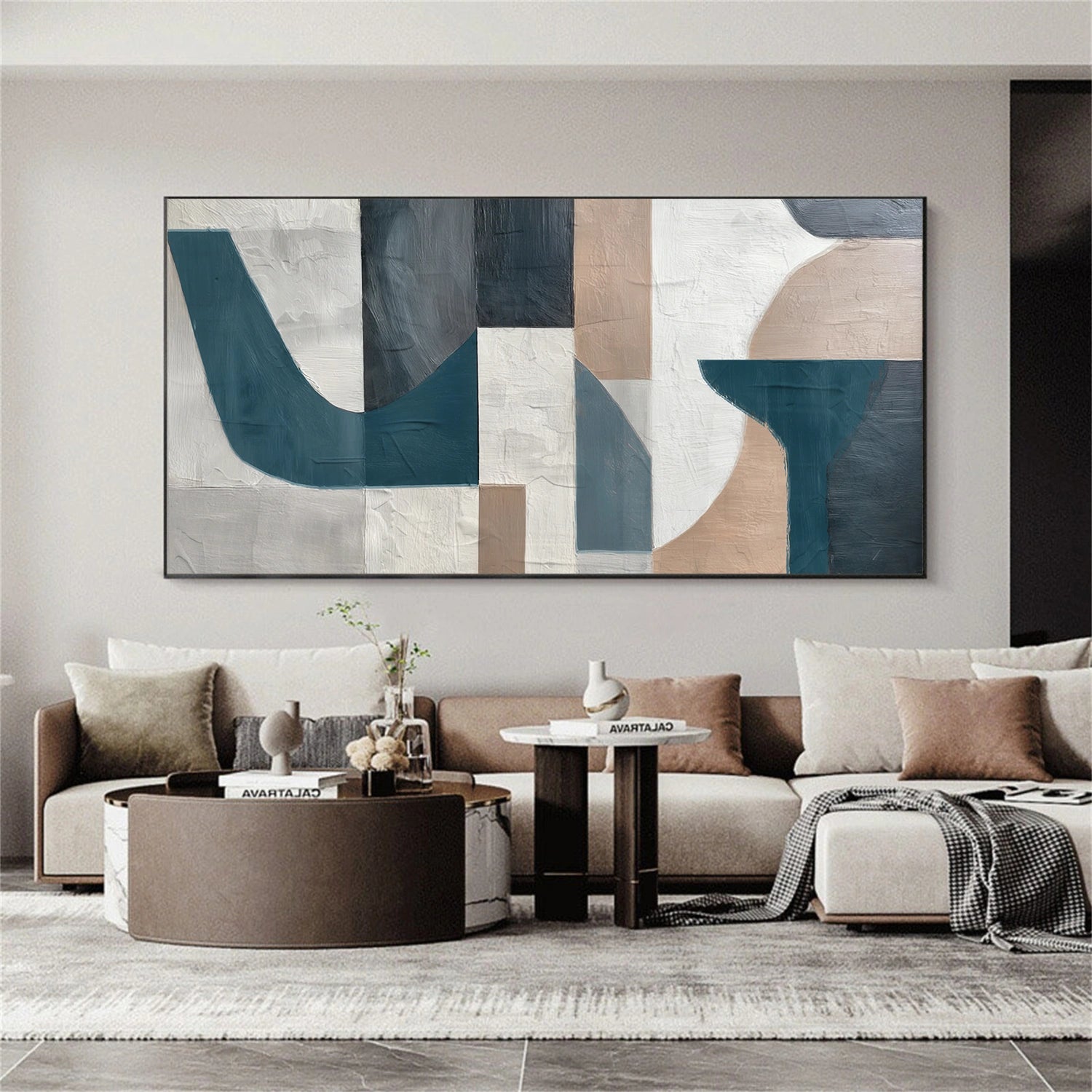 Abstract Textured Wall Art #VA188