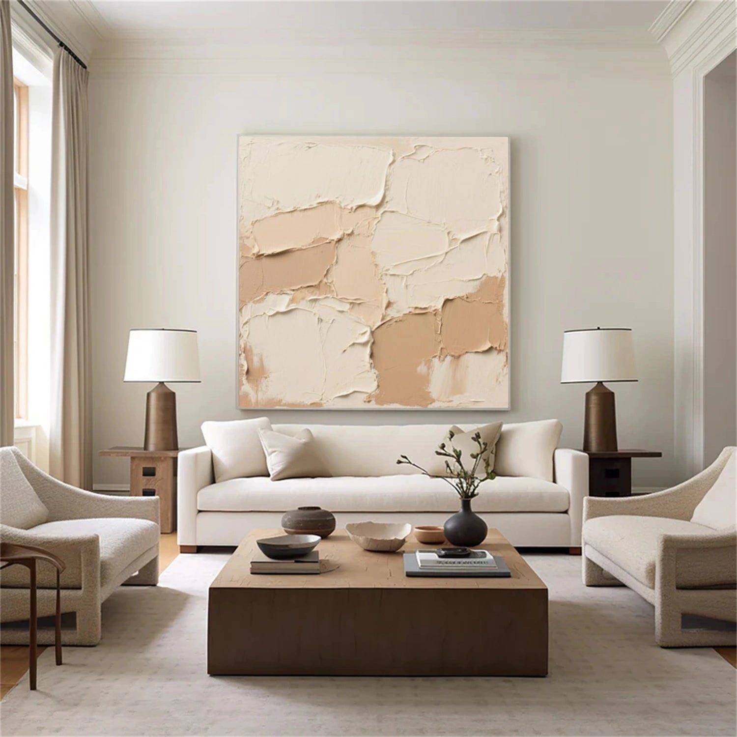 Abstract Textured Wall Art #VA251