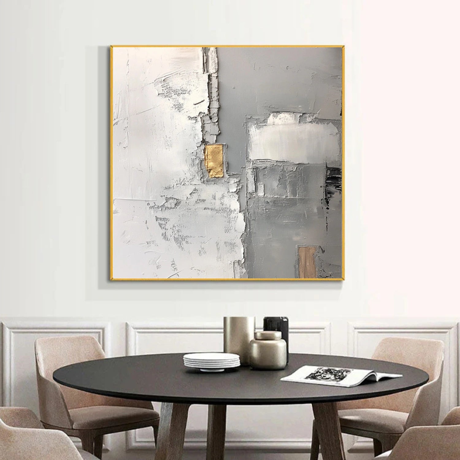 Abstract Textured Wall Art #VA235