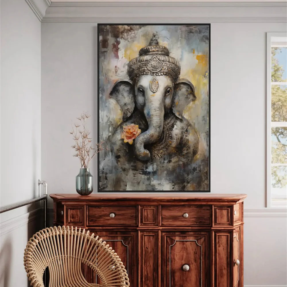 Abstract Animal Canvas Art #DW046