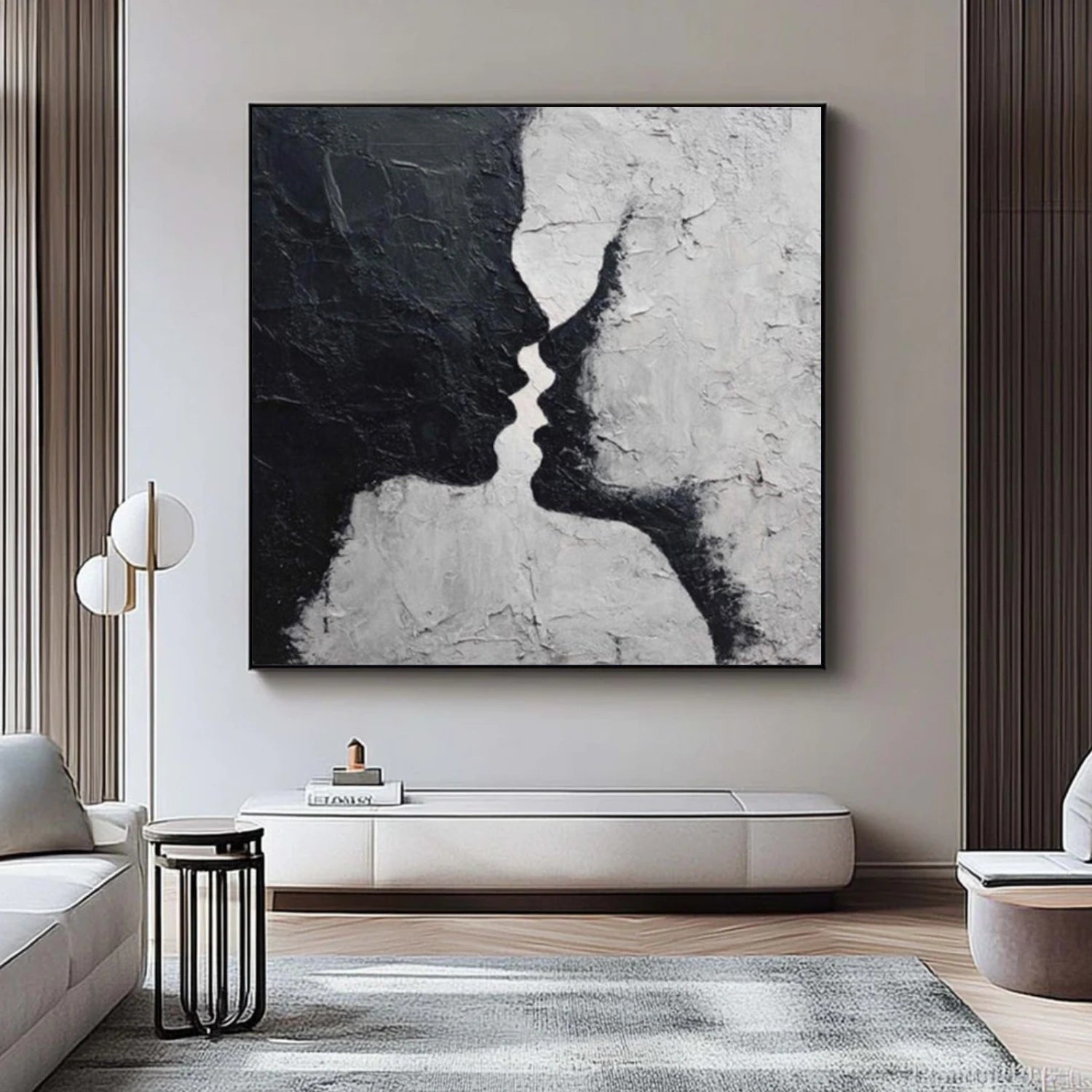 Abstract Portrait Wall Art #LA063
