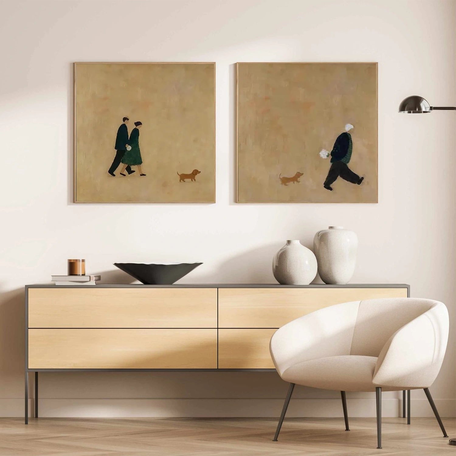 Abstract Portrait Wall Art #LA066