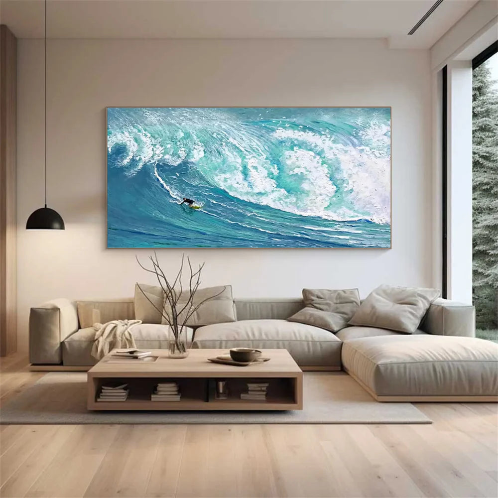 Surfing Sport Canvas Painting #PB027