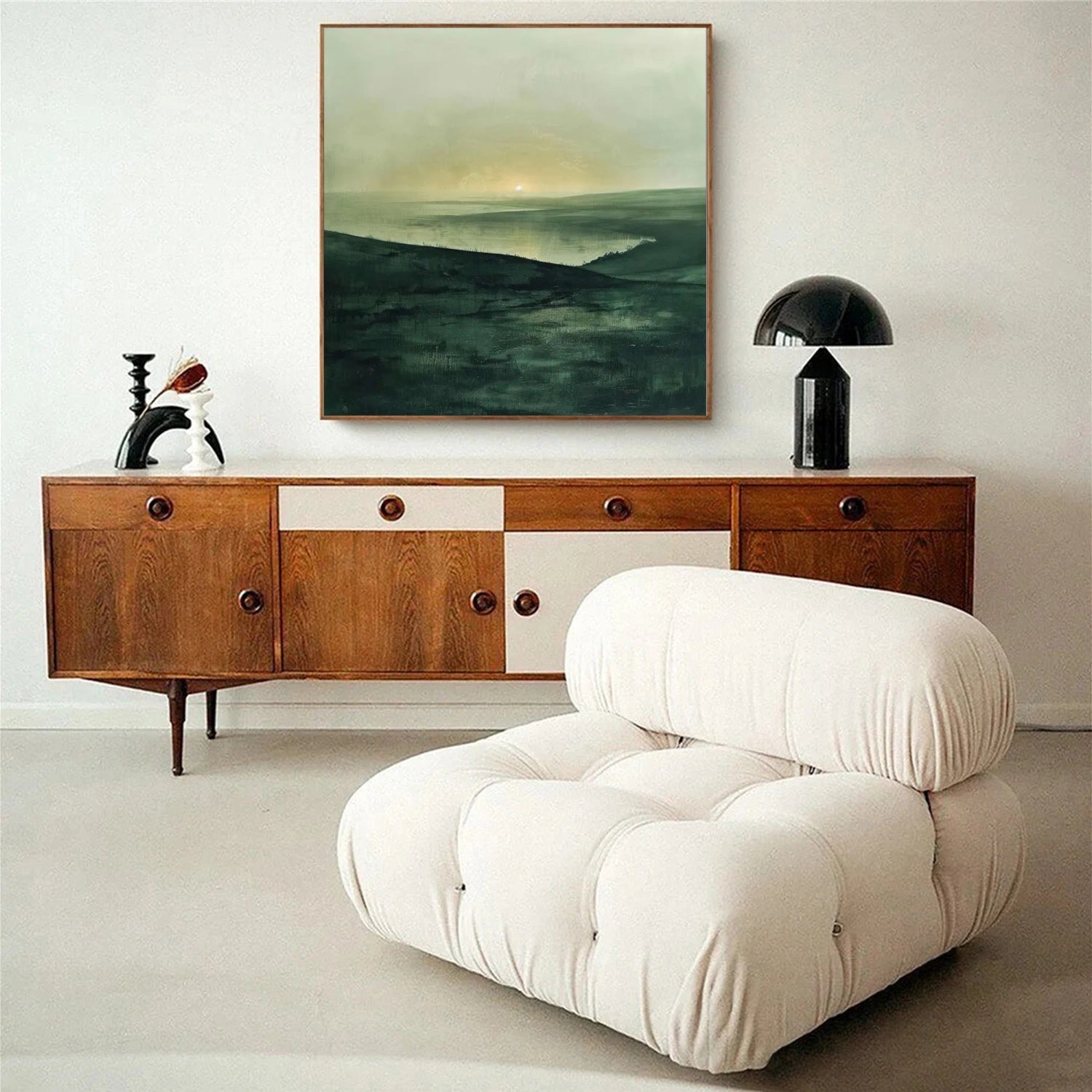 Abstract Mountain Canvas Art #BT040