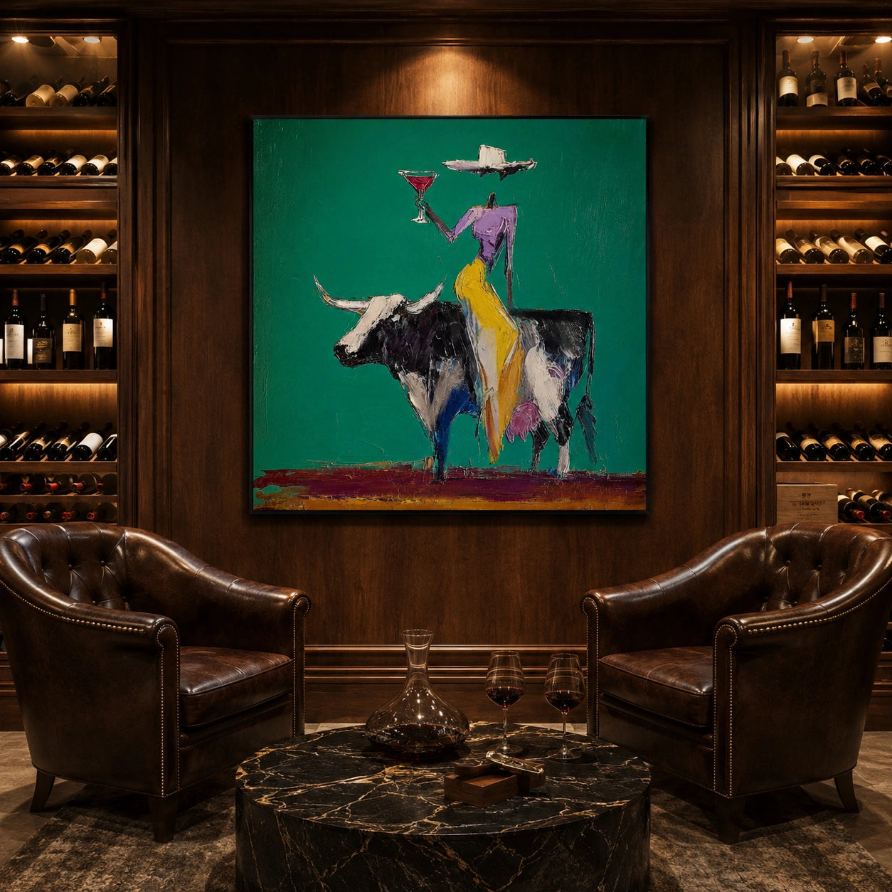 Western Figurative Art #AM109