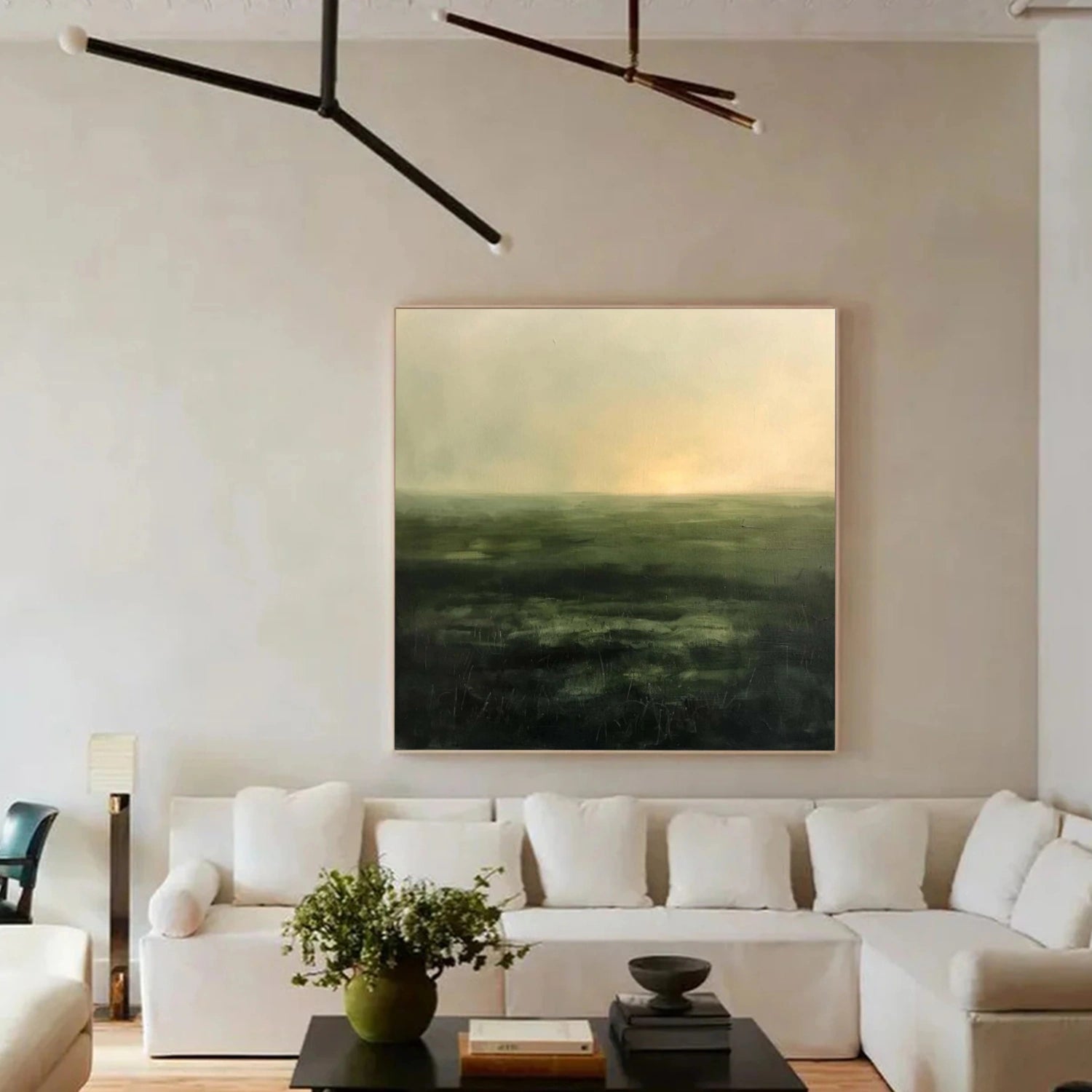 Abstract Mountain Canvas Art #BT042