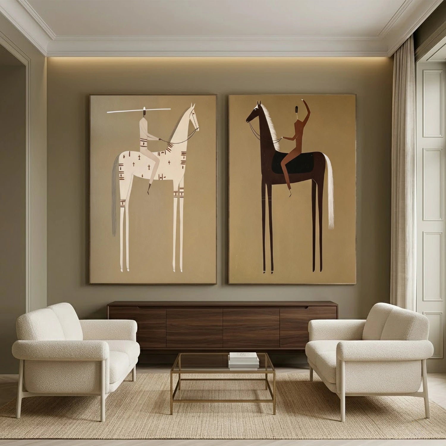 Americana Wall Art Set of 2 #AM028