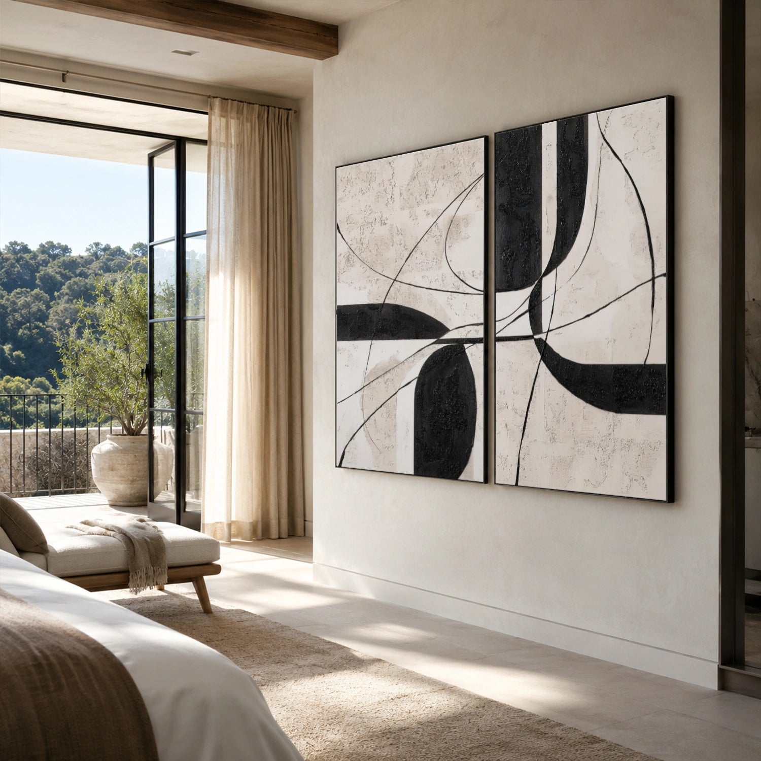Wabi Sabi Wall Art Set of 2 #VS232