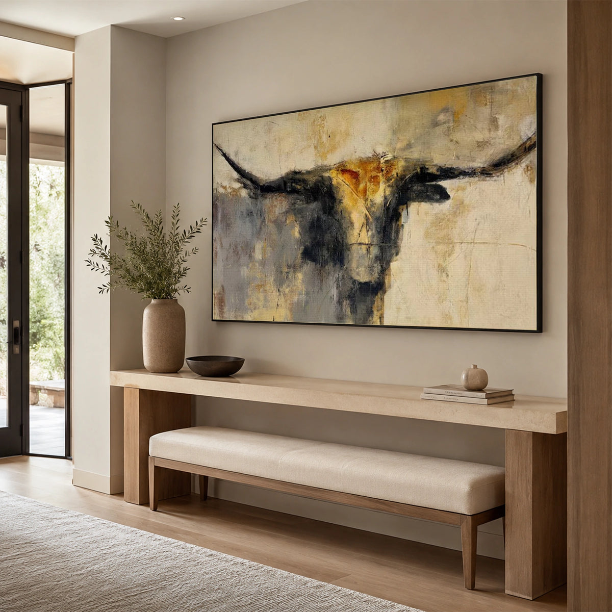 Abstract Animal Canvas Art #DW161