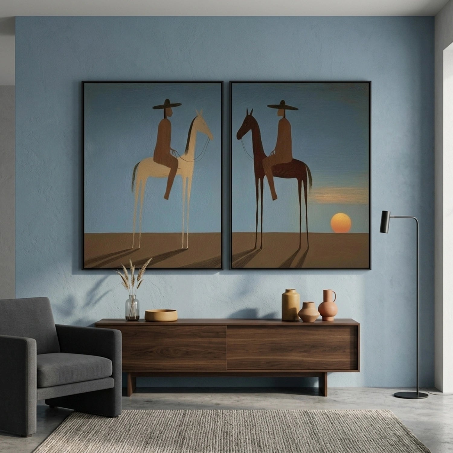Americana Wall Art Set of 2 #AM084