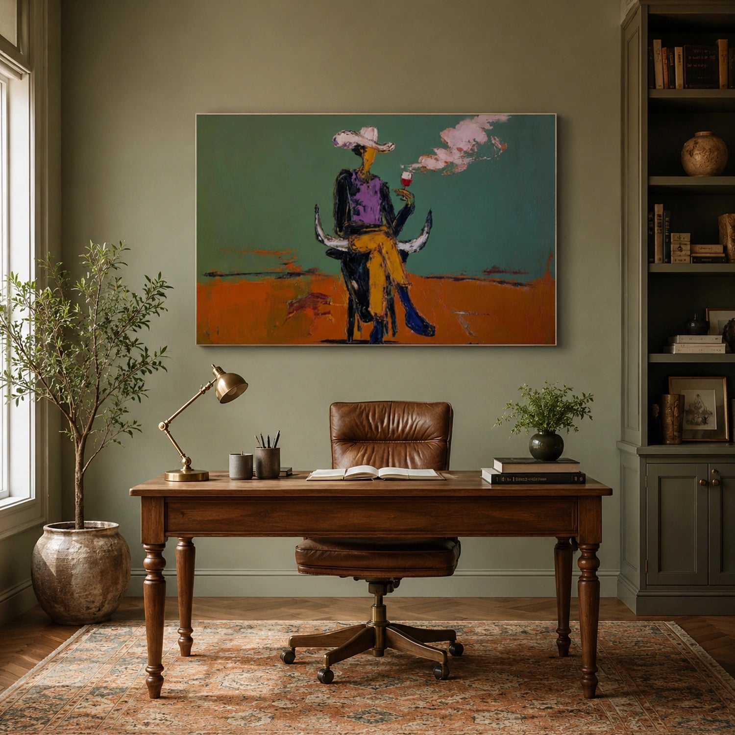 Western Figurative Art #AM108