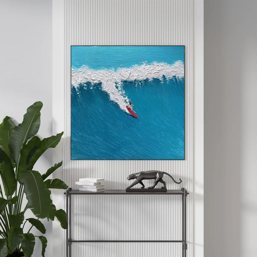 Surfing Sport Canvas Painting #PB019