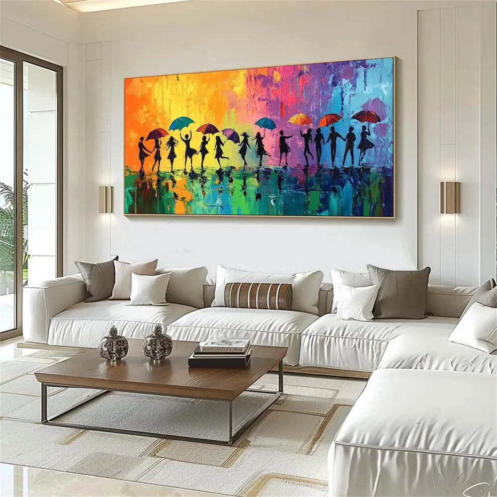 Colorful Abstract Portrait Wall Art # LA015