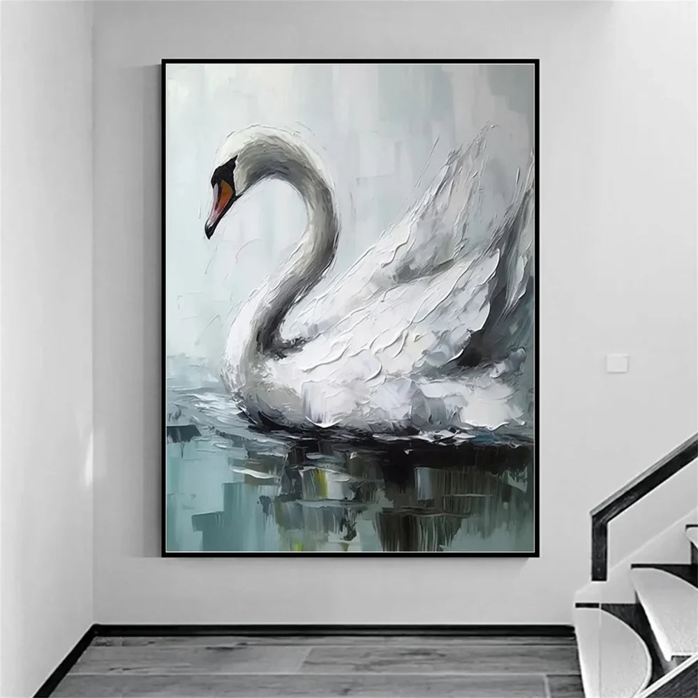 Abstract Animal Textured Canvas Art #DW074