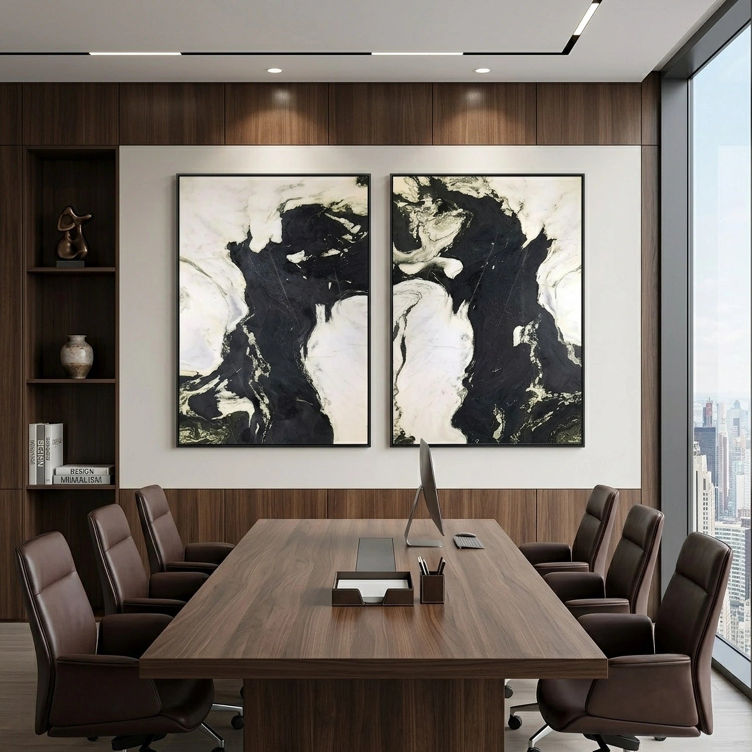 Abstract Wall Art Set of 2 #VA297