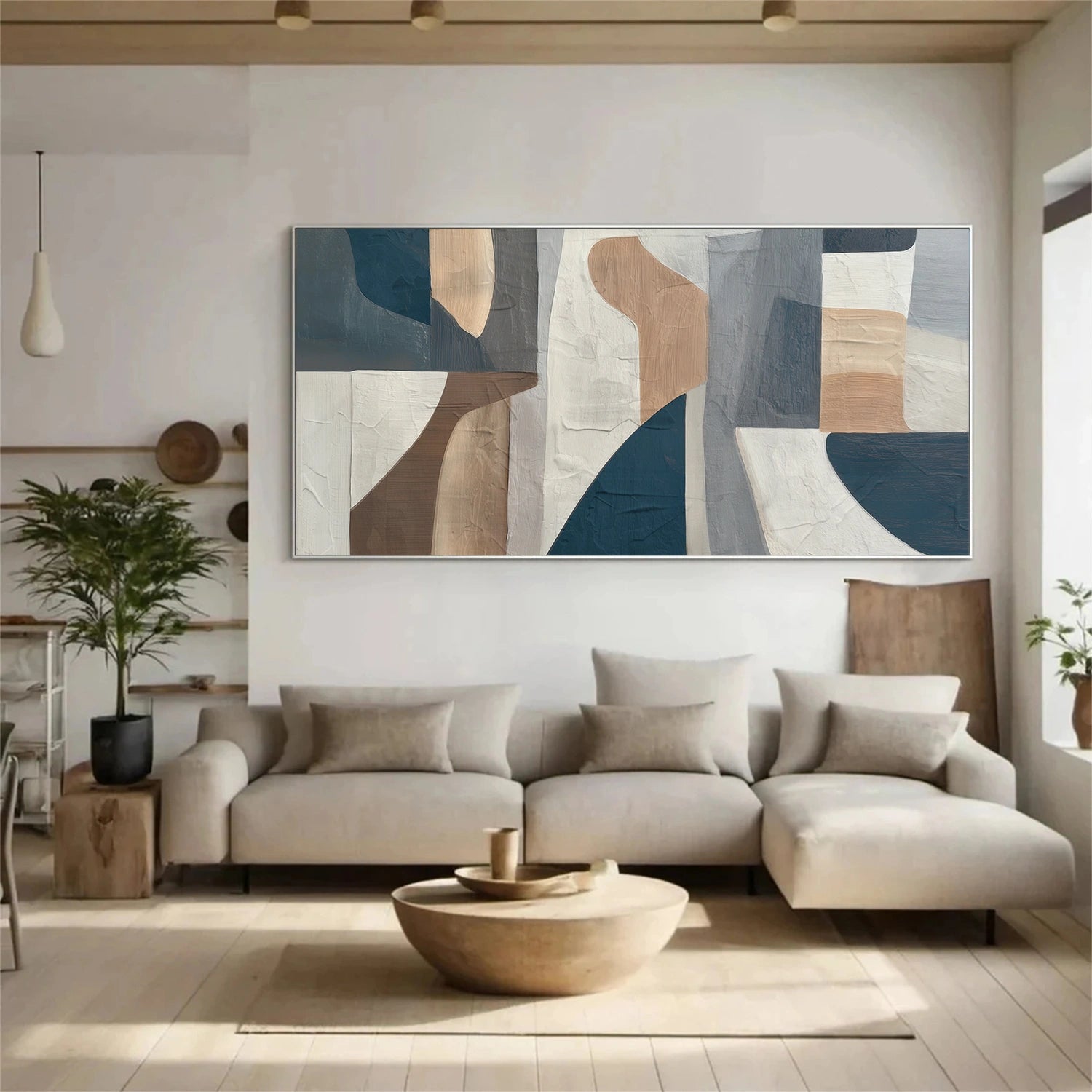 Abstract Textured Wall Art #VA183