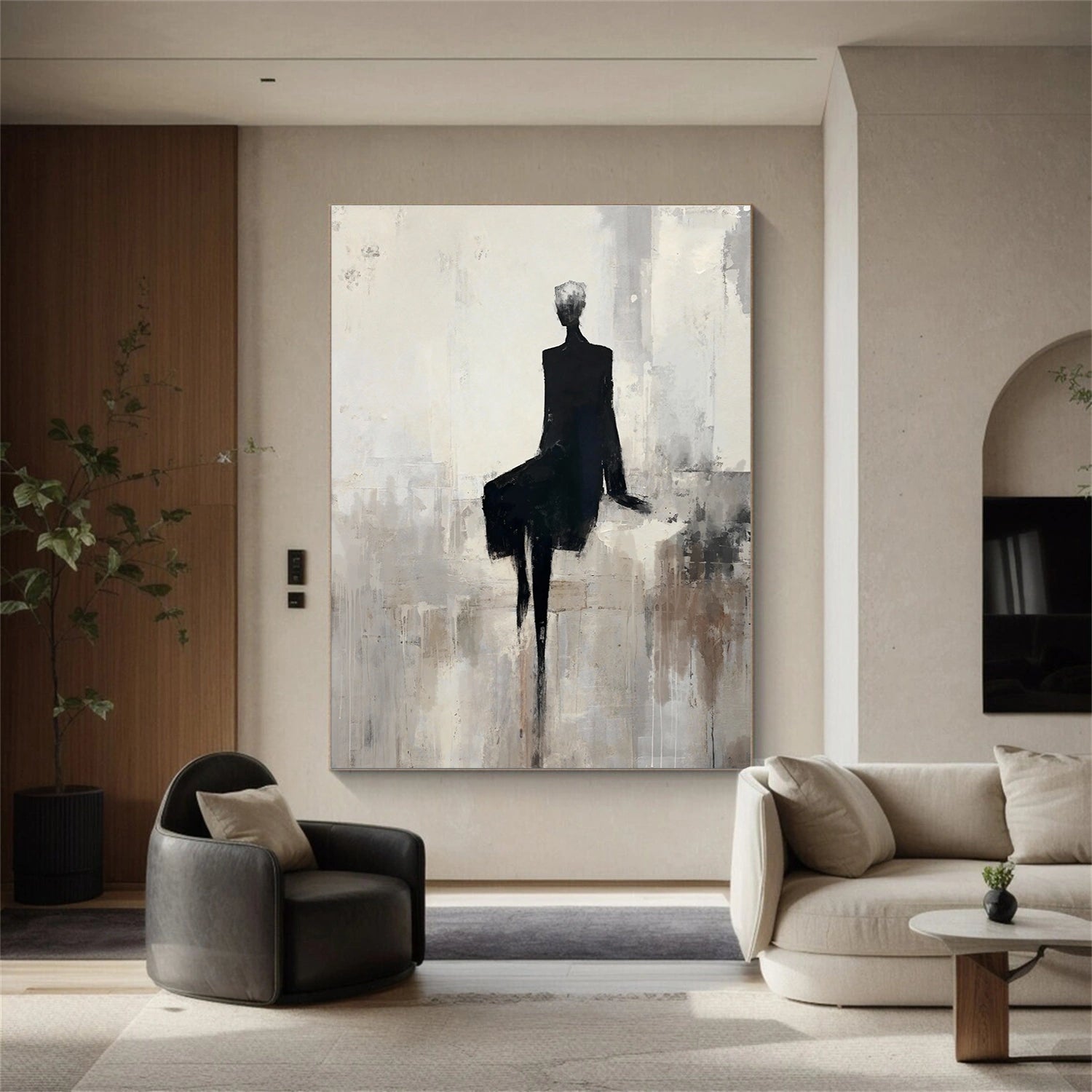Contemporary Abstract Minimalist Wall Art #CM012