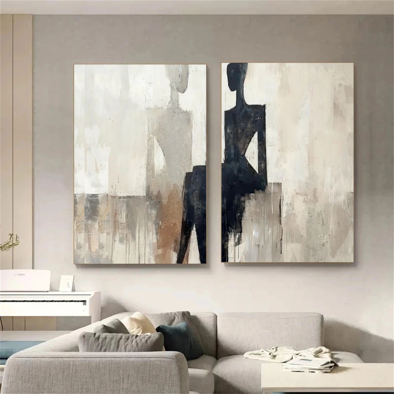 Contemporary Abstract Minimalist Wall Art #CM017
