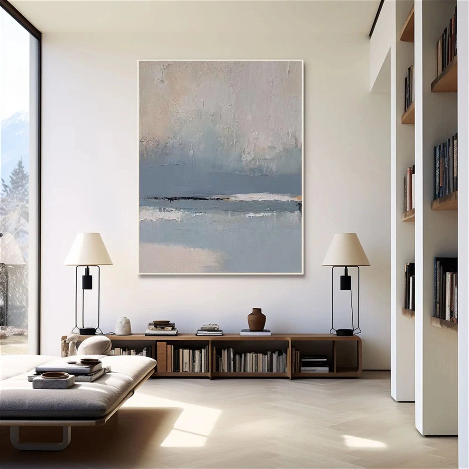 Abstract Textured Wall Art #VA192