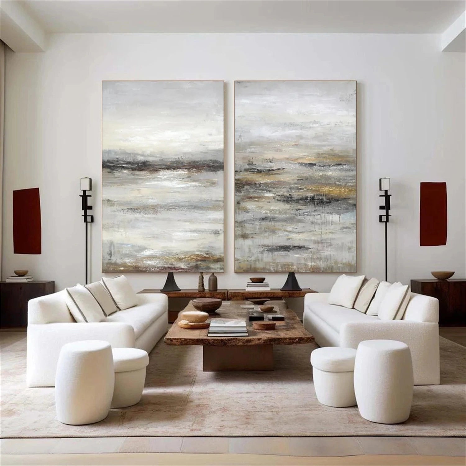 Wabi Sabi Wall Art Set of 2 #VS142