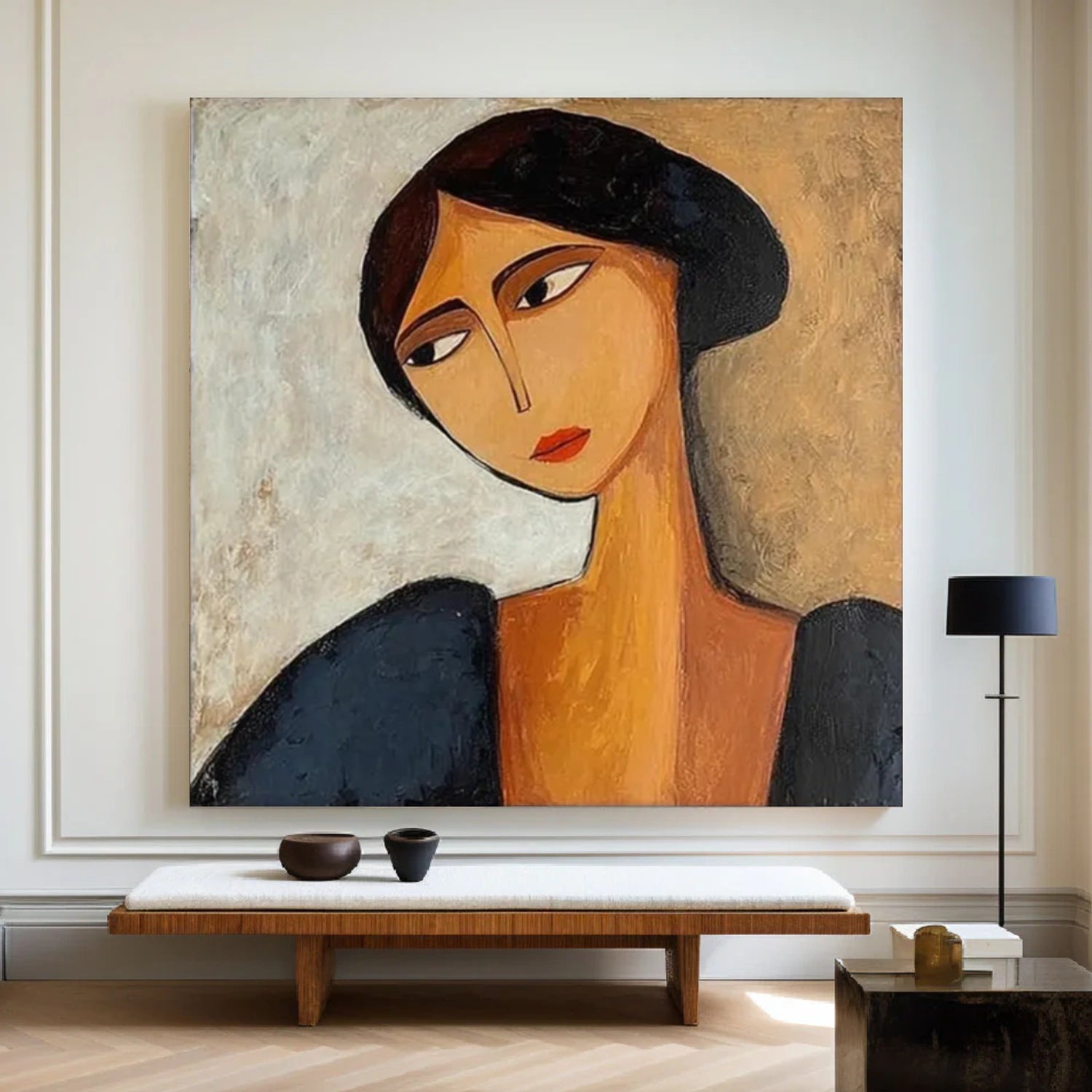 Abstract Portrait Wall Art # LA036