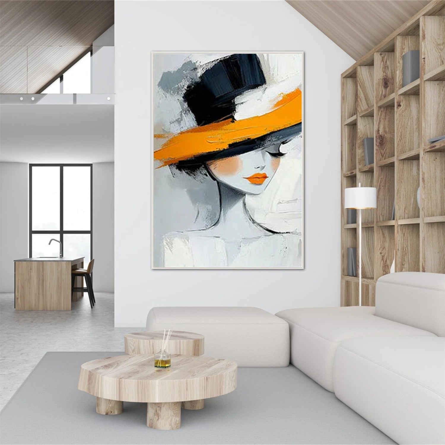 Abstract Portrait Wall Art # LA047