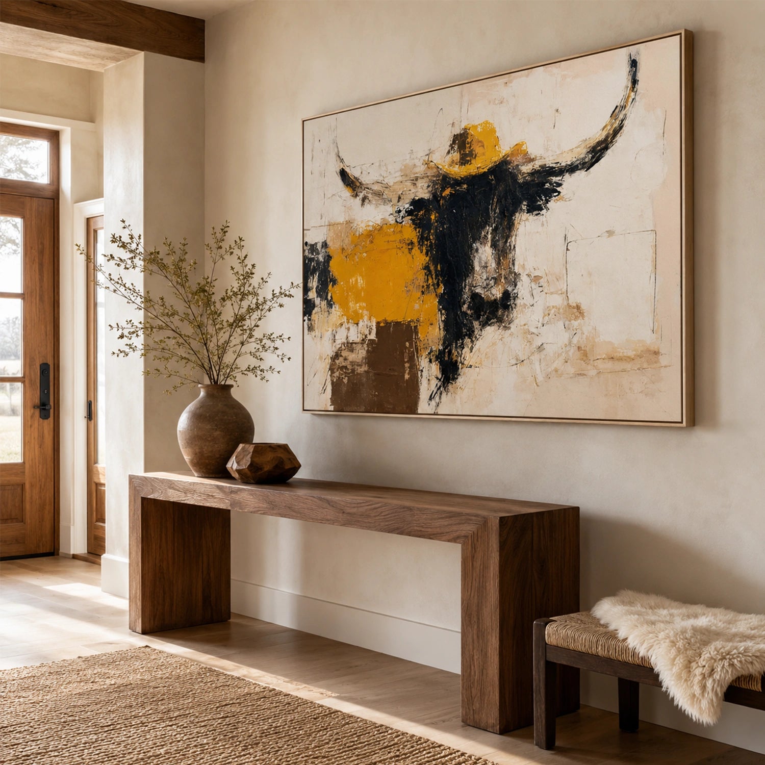 Abstract Animal Canvas Art #DW152