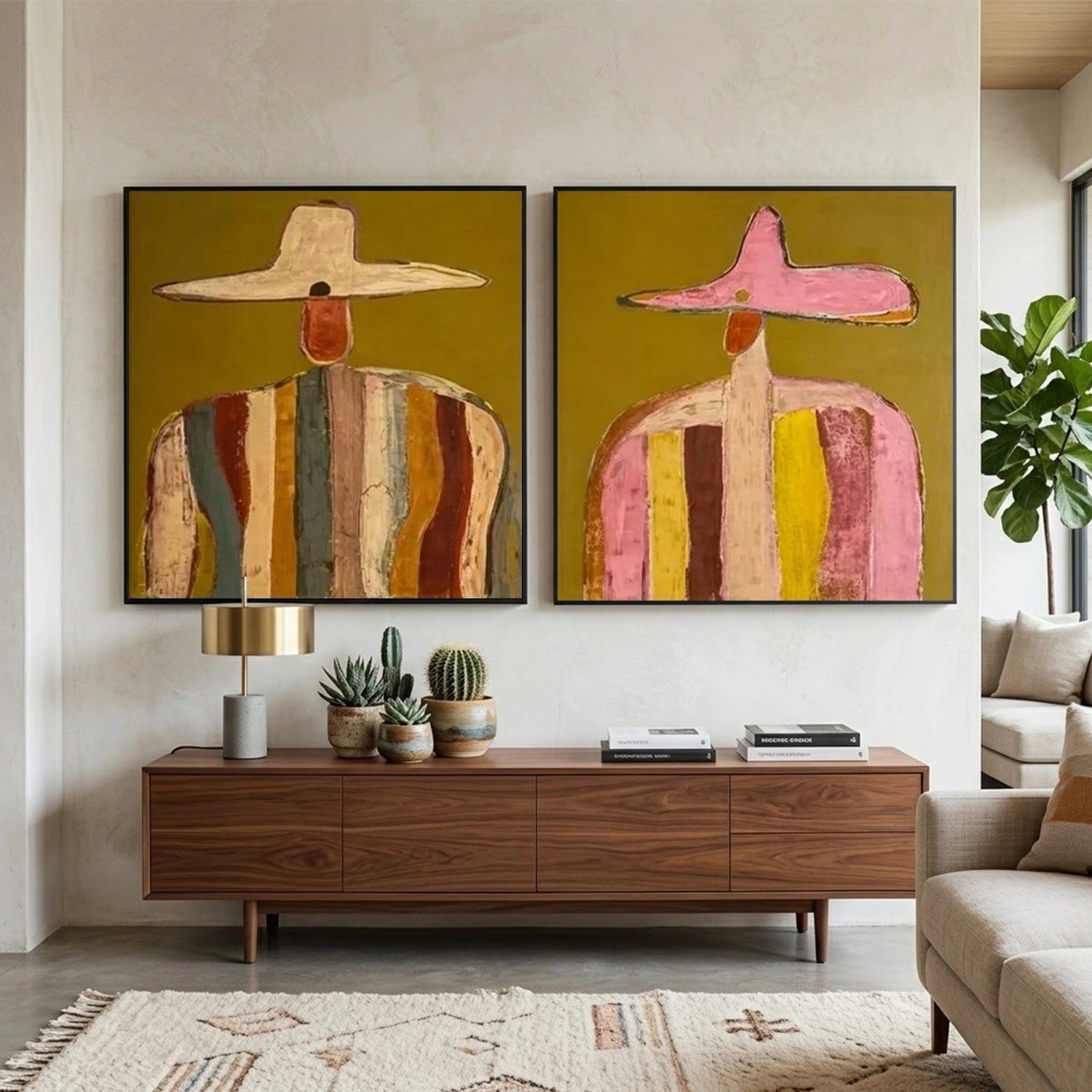 Americana Wall Art Set of 2 #AM077
