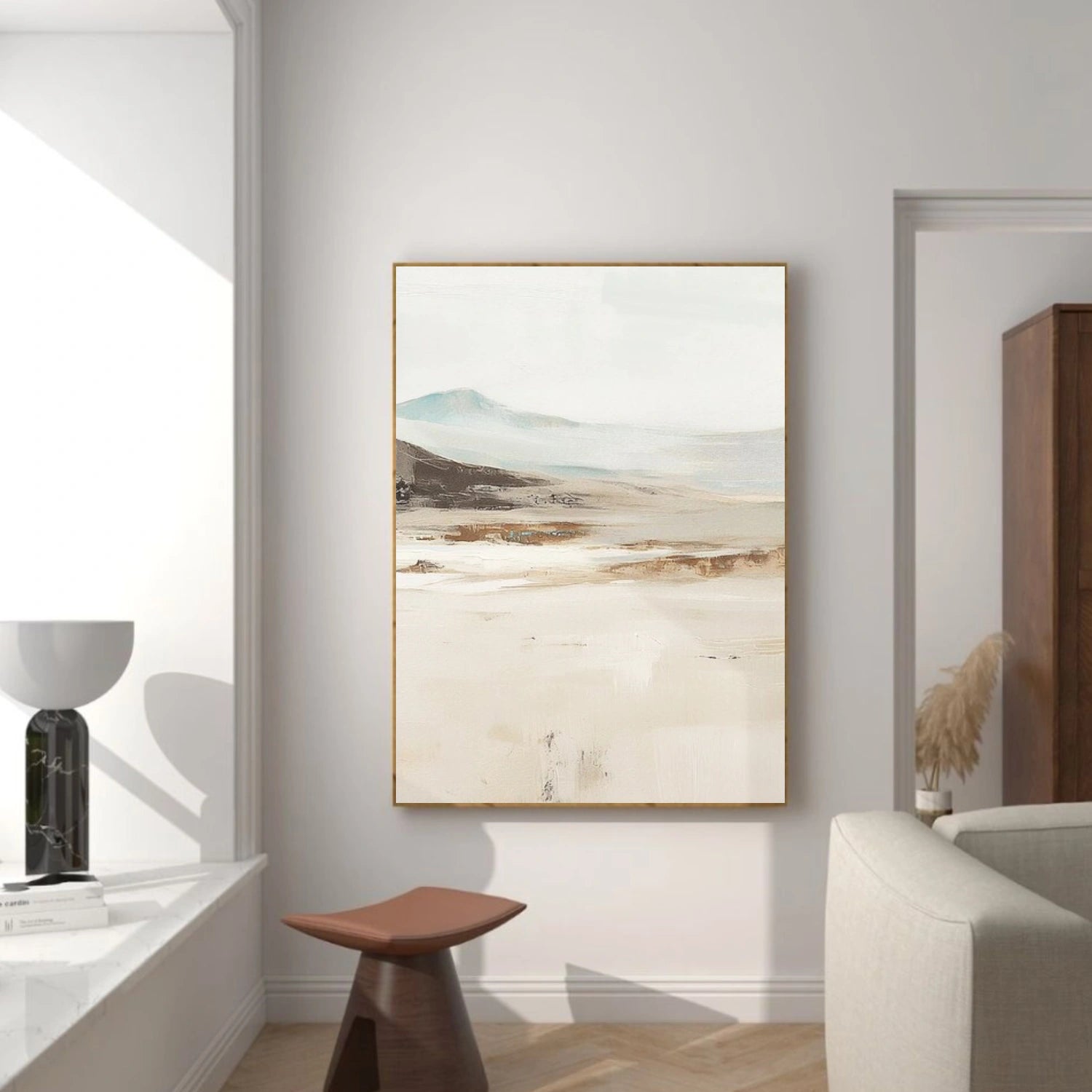 Abstract Mountain Canvas Art #BT066
