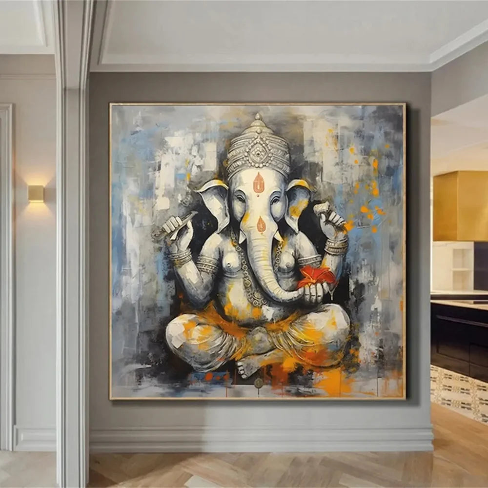Abstract Animal Canvas Art #DW045